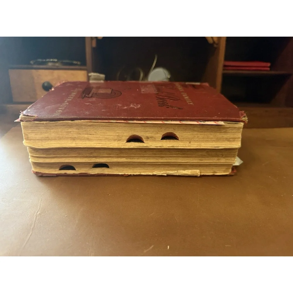 Vintage Ephemera & Recipes Inside The Modern Family Cook Book 1940s Estate Find